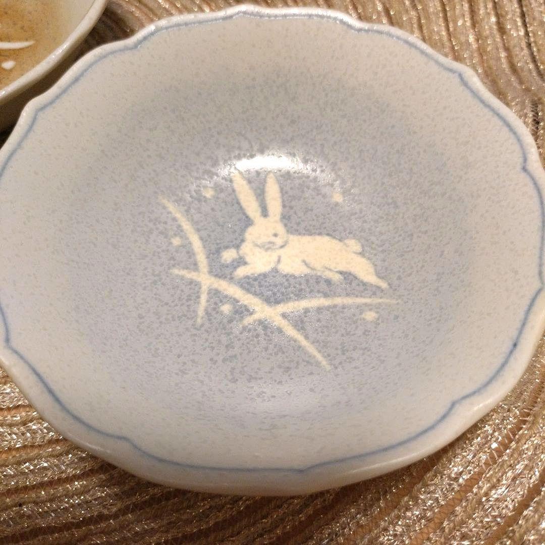 演技の良いうさぎ柄皿全9枚小皿3枚と、小鉢6。ウサギ絵 Amazon.co.jp: たち吉 うさぎ柄 小鉢 5枚組 : ホーム＆キッチン