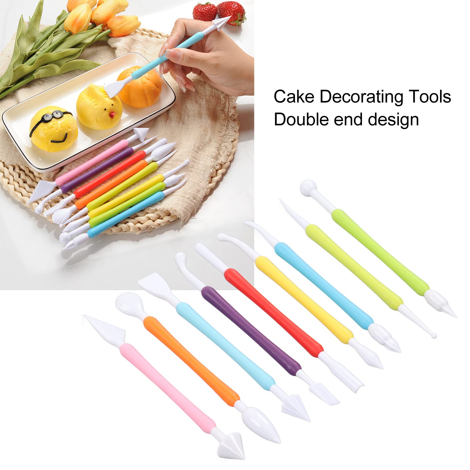 Lot de 200 brochettes à cocktal, à gumauve, bâtonnets en bos pour brcolage, fruts