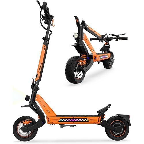Electric Scooter Adults, 28-44 MPH Top Speed, 330 lbs Max Load (UL 2272)