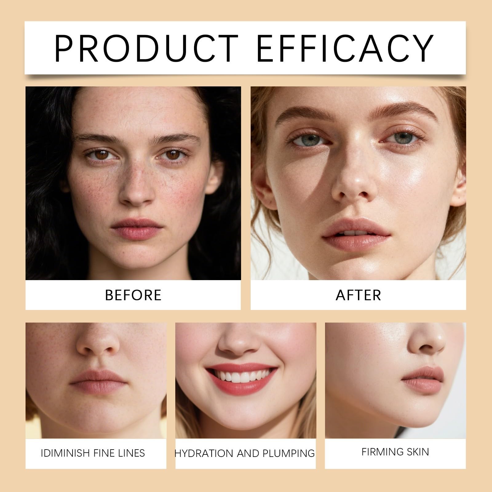 Serum z retinolem 2 szt. (35ml) Serum do twarzy z retinolem, nawilżające i odżywcze serum z aktywnym retinolem, przeciwstarzeniowe i ujędrniające skórę, łagodne do codziennej pielęgnacji