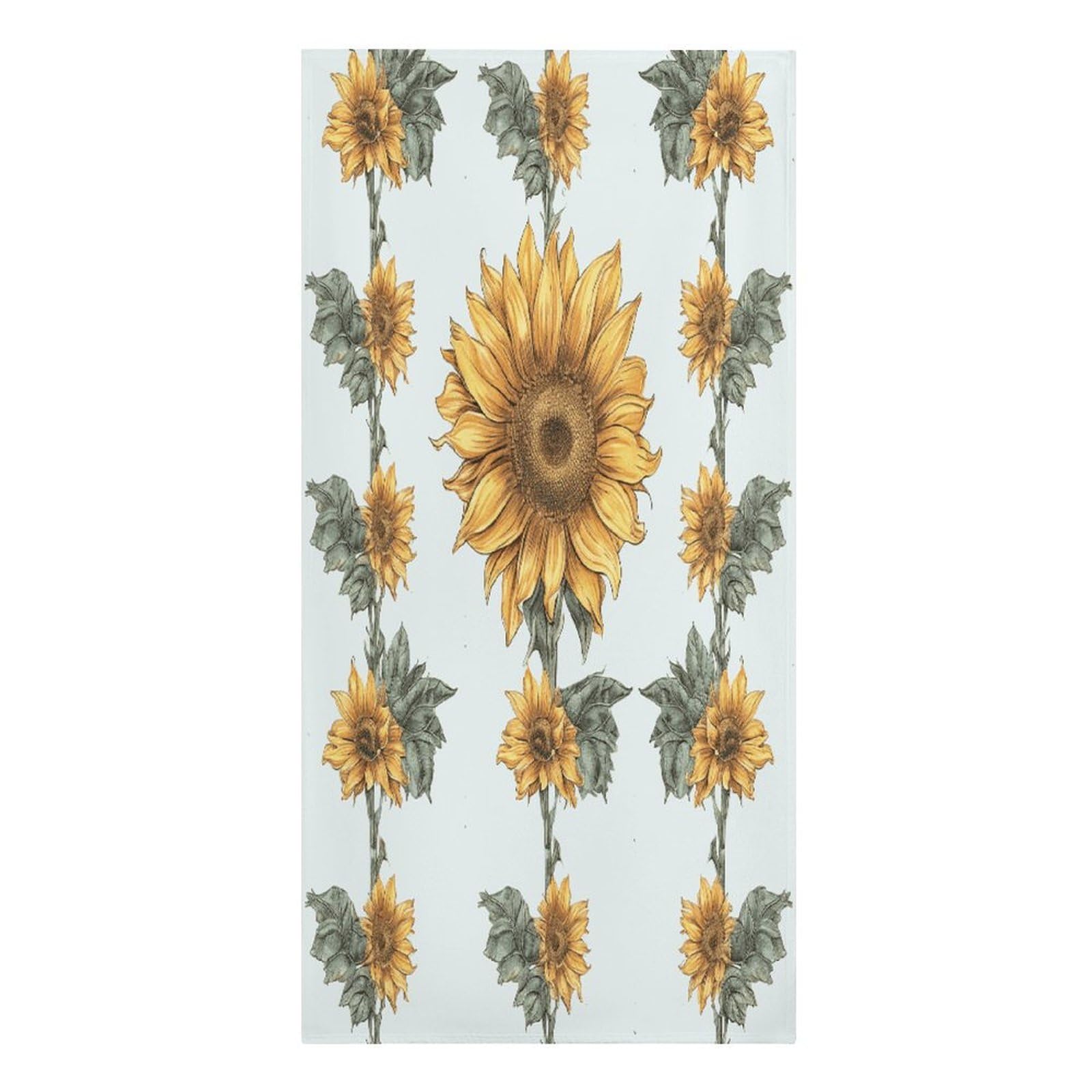 Adfgyerh Women's Style Sunflower Hand Painted Floral Microfiber Sand Free Towels Large Quick-Dry. Beach Towel For Swimming Pool Camping Beach .Beach Accessories， They Are Essential Accessories For Adults, And Men, Va