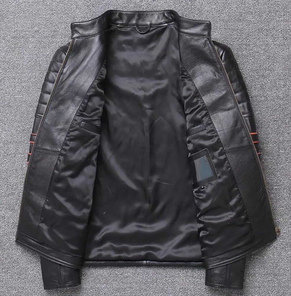 【squidsandwich83 】 LAYER-0 レザー JKT SUGGESTION 革ジャン ライダース Big silhouette fake leather