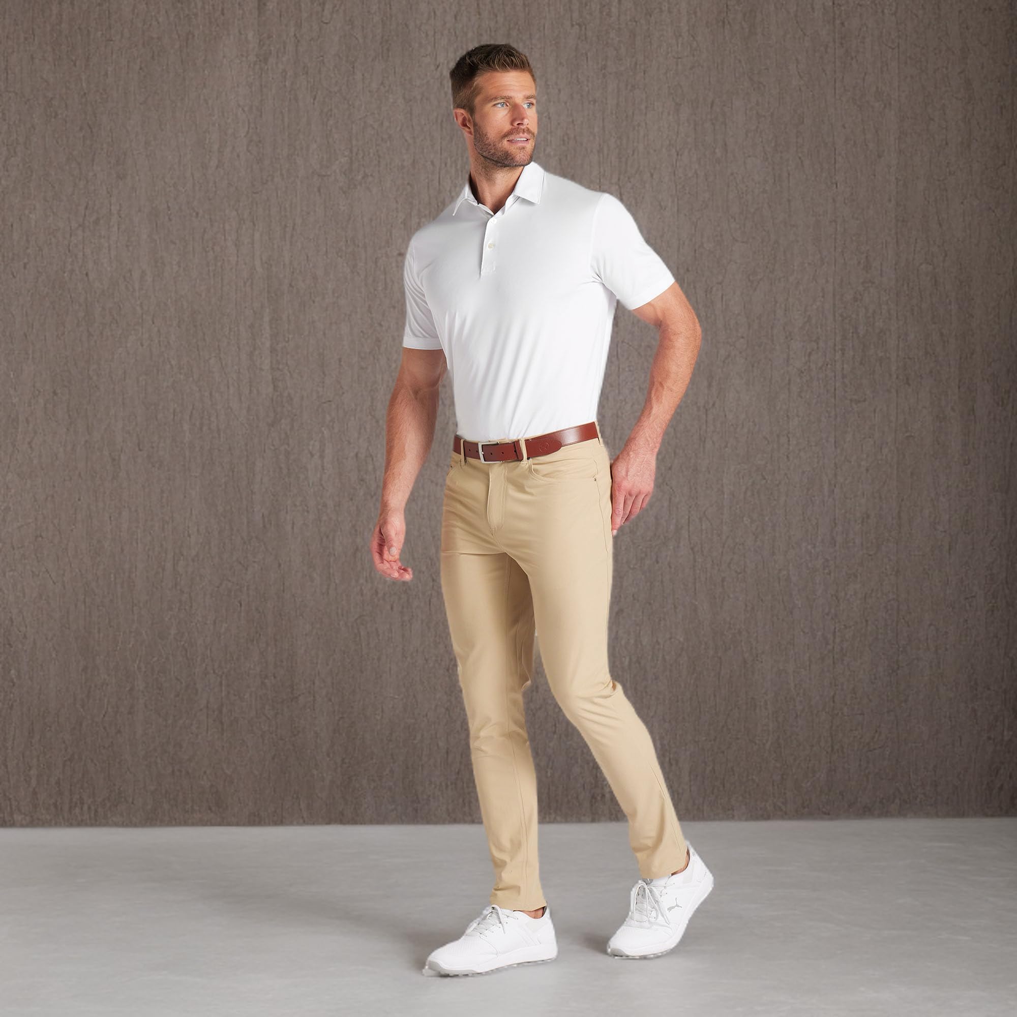 Puma 101 Pantalón de 5 Bolsillos - Pantalones de Golf Hombre