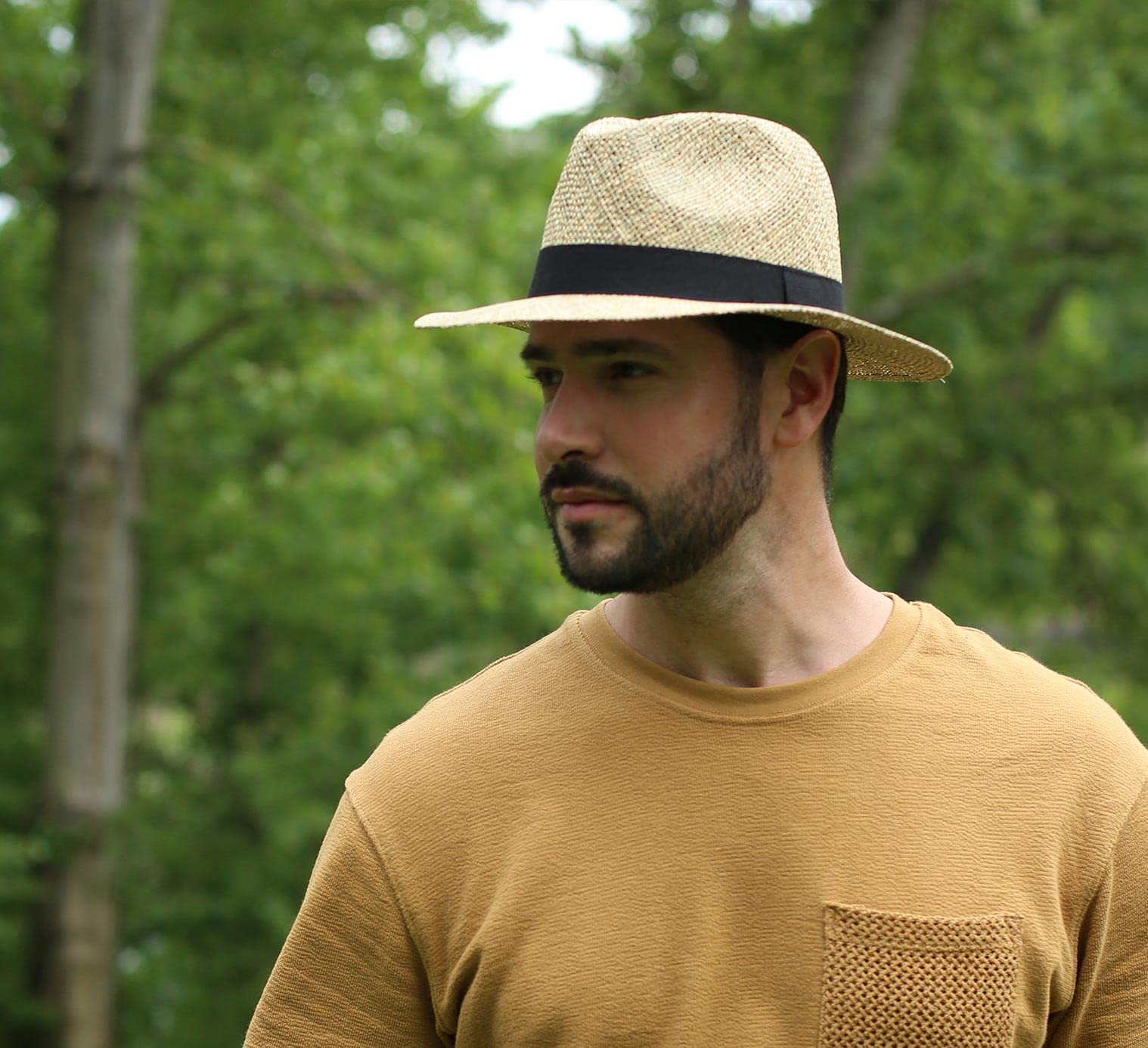 Chapeau Fedora Paille Homme ou Femme Traveller Paglia