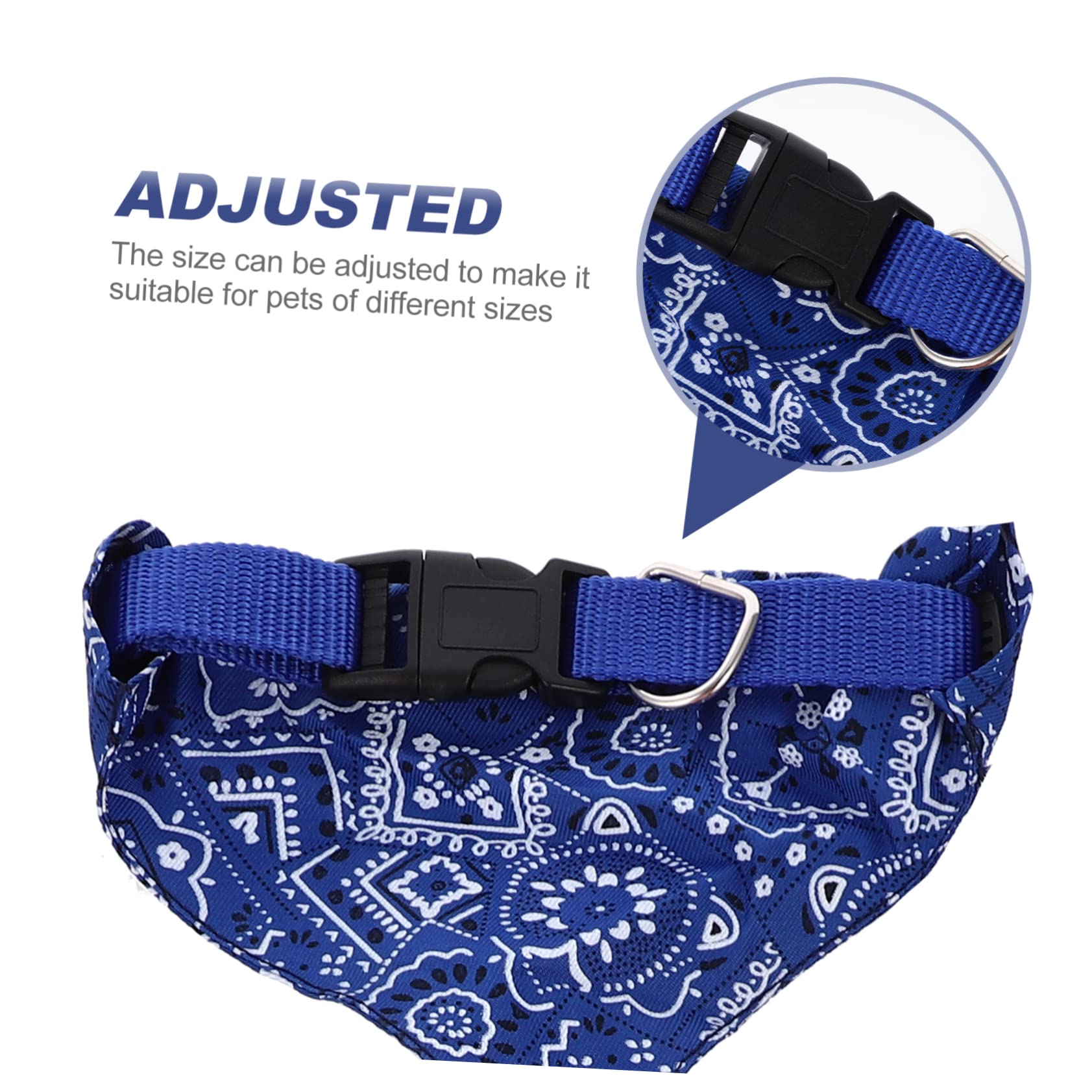 POPETPOP 9pièces Bandana pour Chiens Et Chats Lot de Écharpes Ajustables à Motif Floral Accessoires Chic pour Petits Animaux Parfaites pour Événements Et Photos