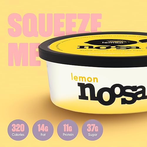 Miniatura 2 de noosa Yogur limón 8 onzas probiótico yogur de leche entera jugo de limones reales sin ingredientes artificiales sin gluten