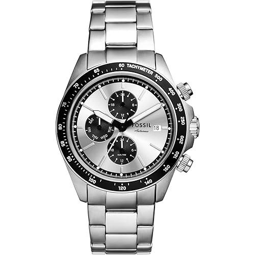 Fossil Men's Autocross Multifunction Stainless Steel Watch