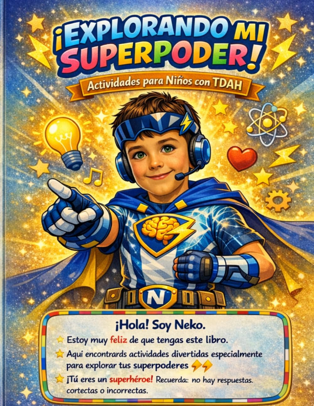 Explorando mi superpoder: Actividades para niños con TDAH