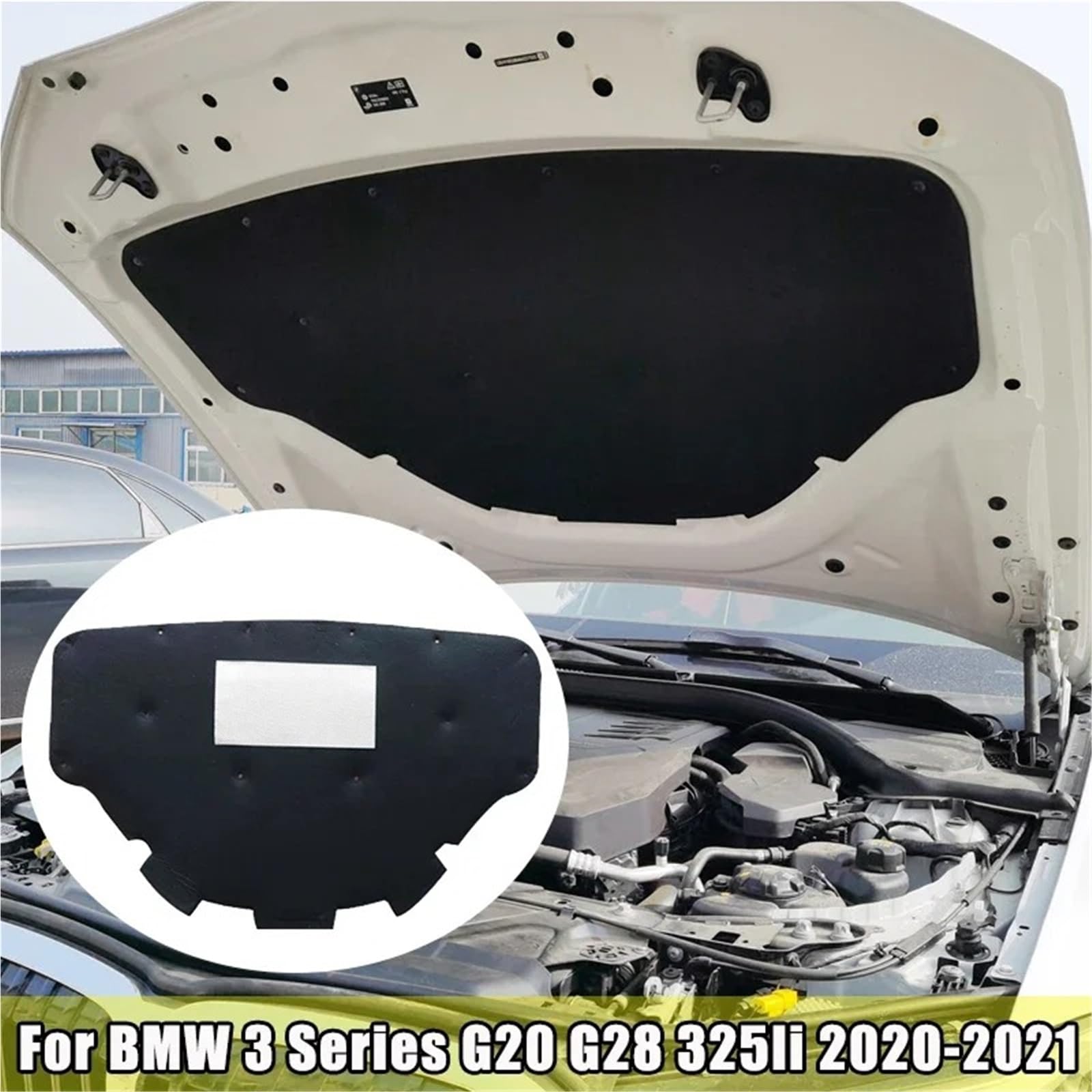 Carro Aislamiento Capó Para Serie 3 G20 G28 325li 2020-2021