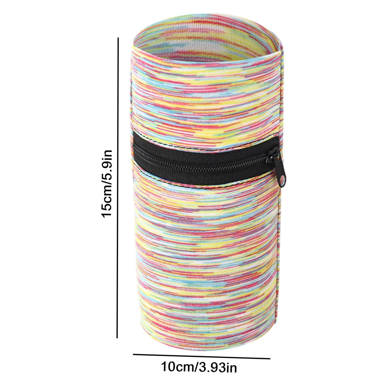 pologmase Brazalete para teléfono, bolsillo deportivo de secado rápido con cremallera | accesorios antideslizantes para correr de alta capacidad, soporte de entrenamiento para teléfono móvil