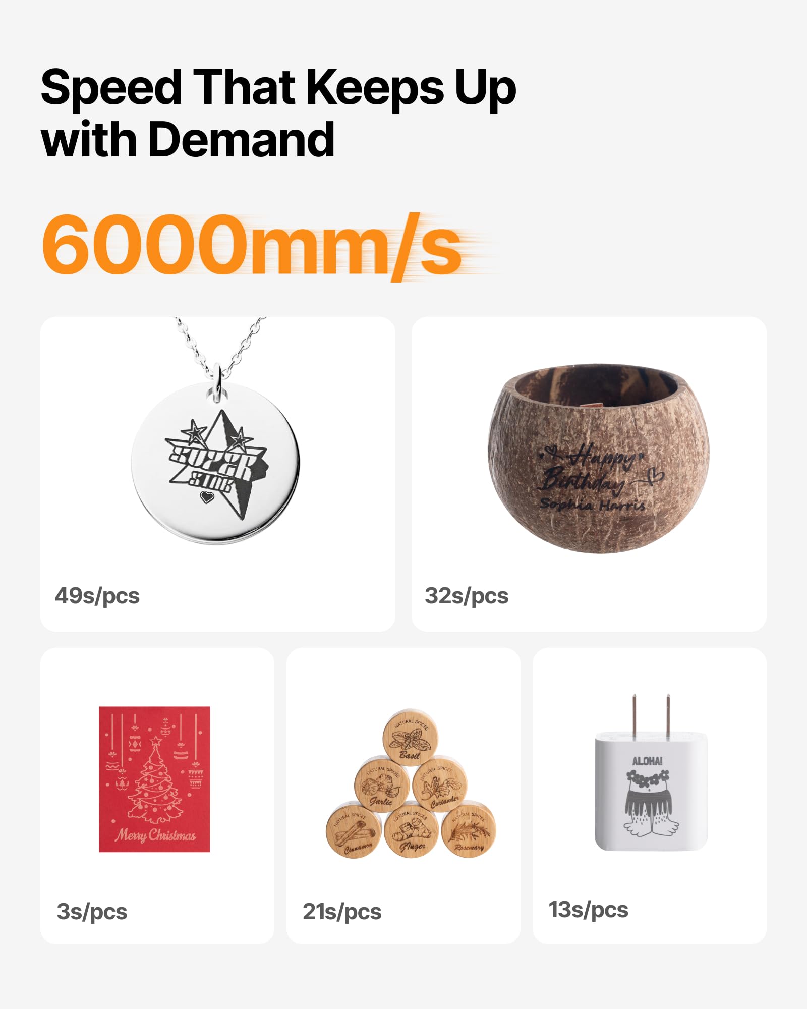 xTool F2 5W IR & 15W Diode Dual Laser Engraver, Built-in 50MP Camera, 6000mm/s Ultra Fast, 3D Embossing, Color Marking on Metal, On-Site & Small-Batch Ready, Portable Desktop Laser Engraving Machine