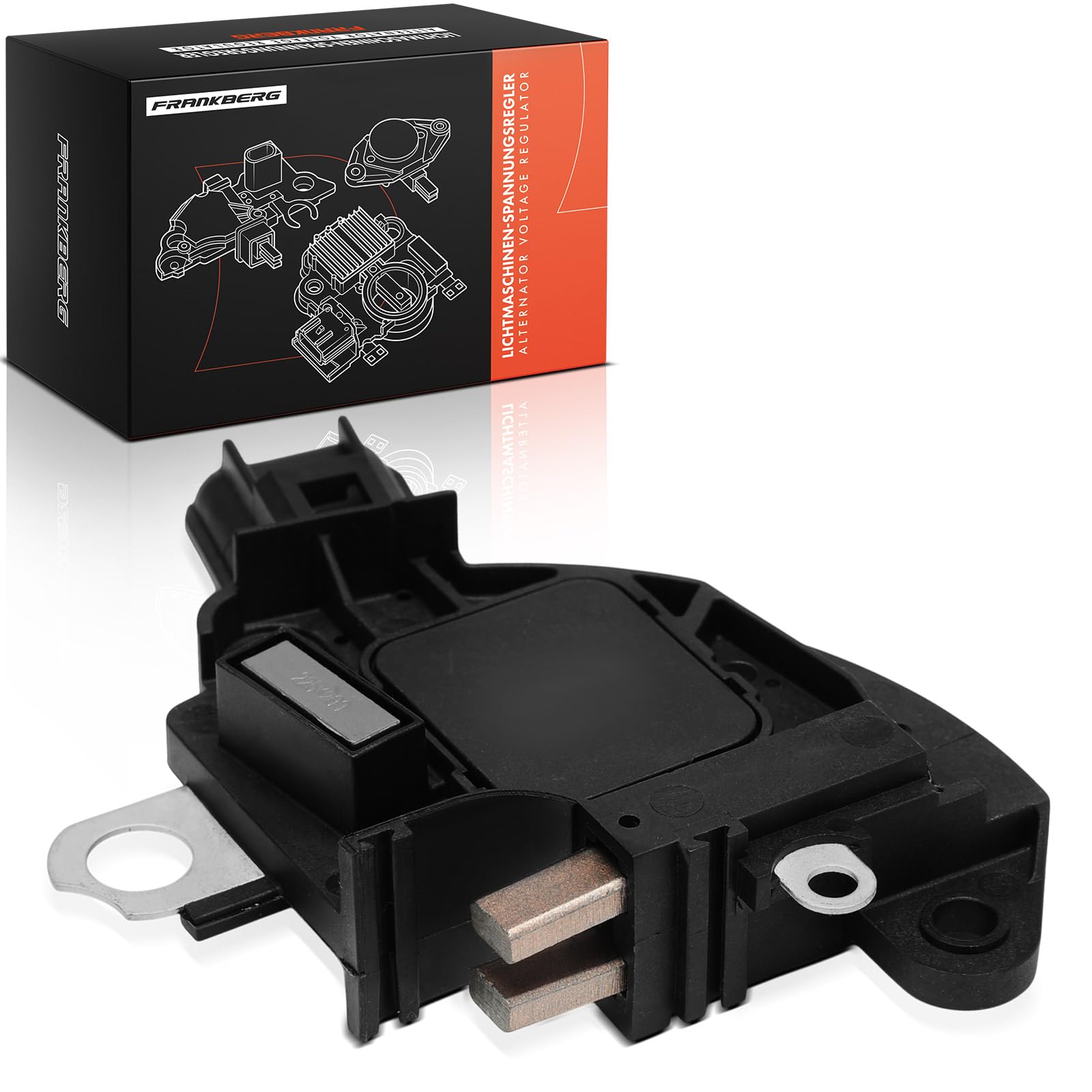 Frankberg Regulador de alternador regulador de generador 3 polos | Compatible con: Torneo Focus II DA DS FFS, Focus II Saloon DB DH FCH, Focus II DA DP HCP, Enfoque DAW DBW