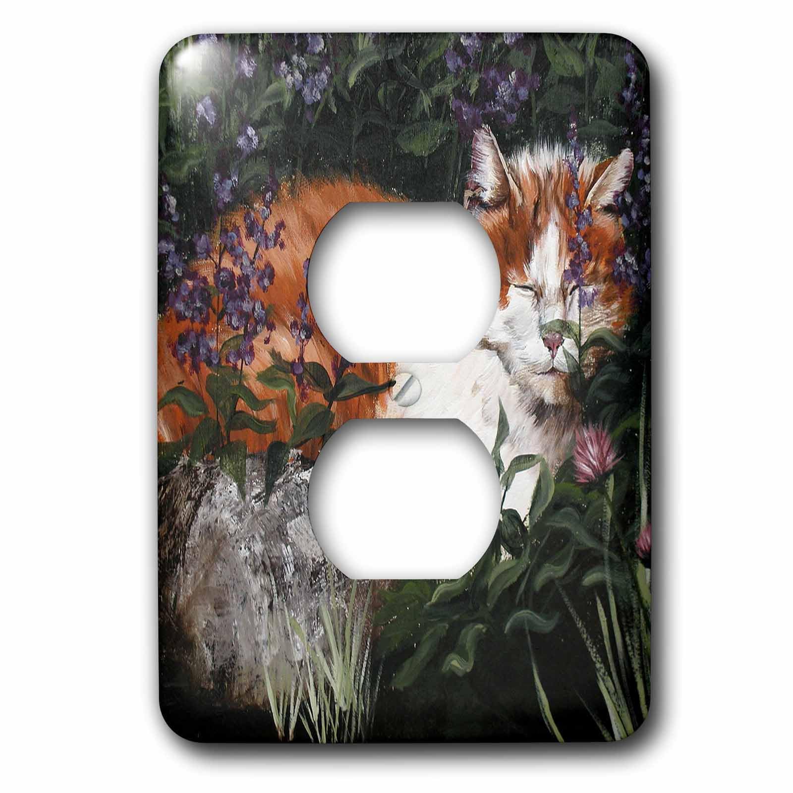 Chat endormi et fleurs sauvages pour apporter de la tendresse chez vous
