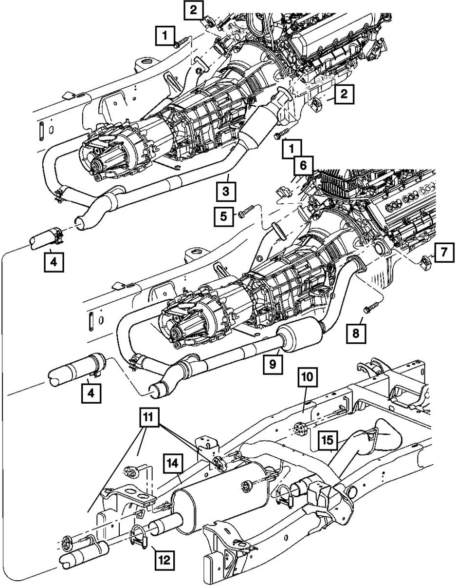 Mopar 52018623 CLAMP EXHAUST