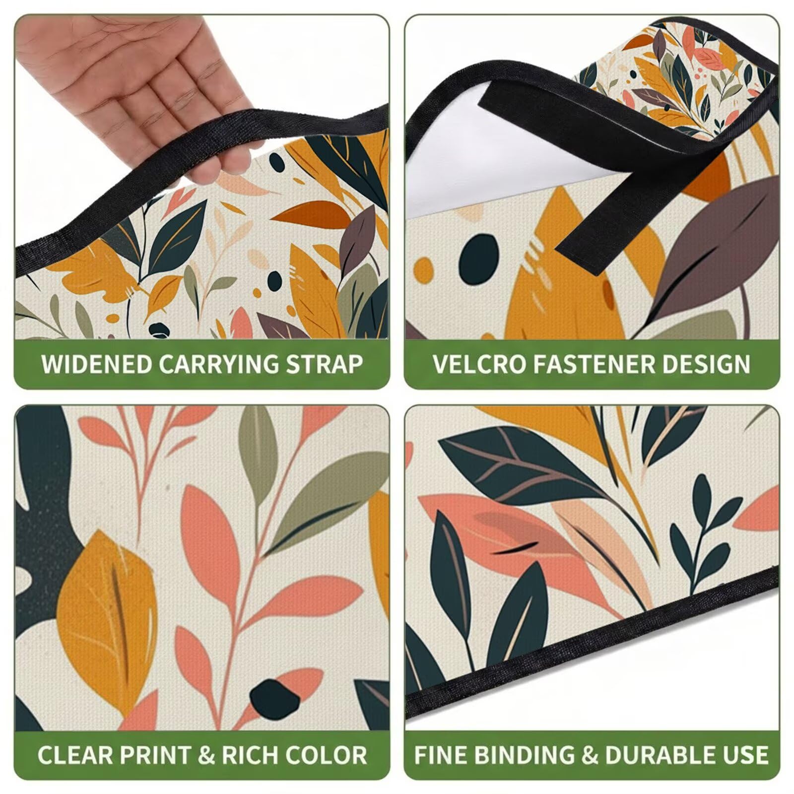 Coperta de Picnic 150x200 cm, Colore cremoso Manta Picnic Impermeable Anti-Sabbia Manta de Playa Pieghevole, Outdoor Picnic Blanket per Spiaggia, Camping, Giardino, Trekking - a base vegetale FZ-22