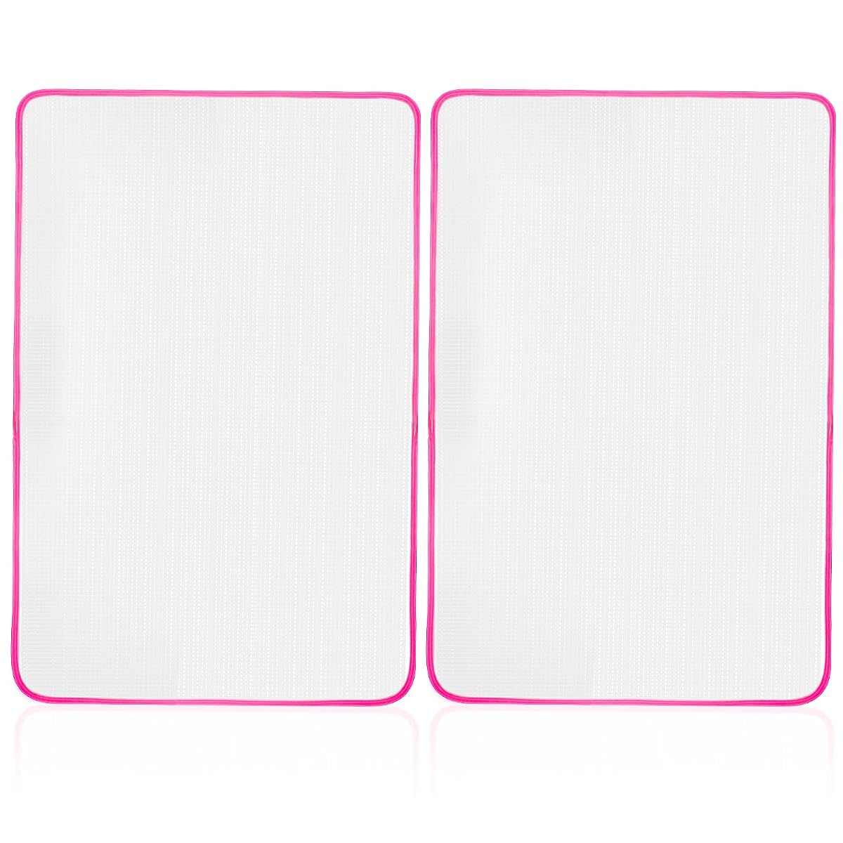 YQQYG 2 Pack Pressing Cloth for Ironing,15.7 × 23.6 Inch Mesh Cloth Ironing Pad