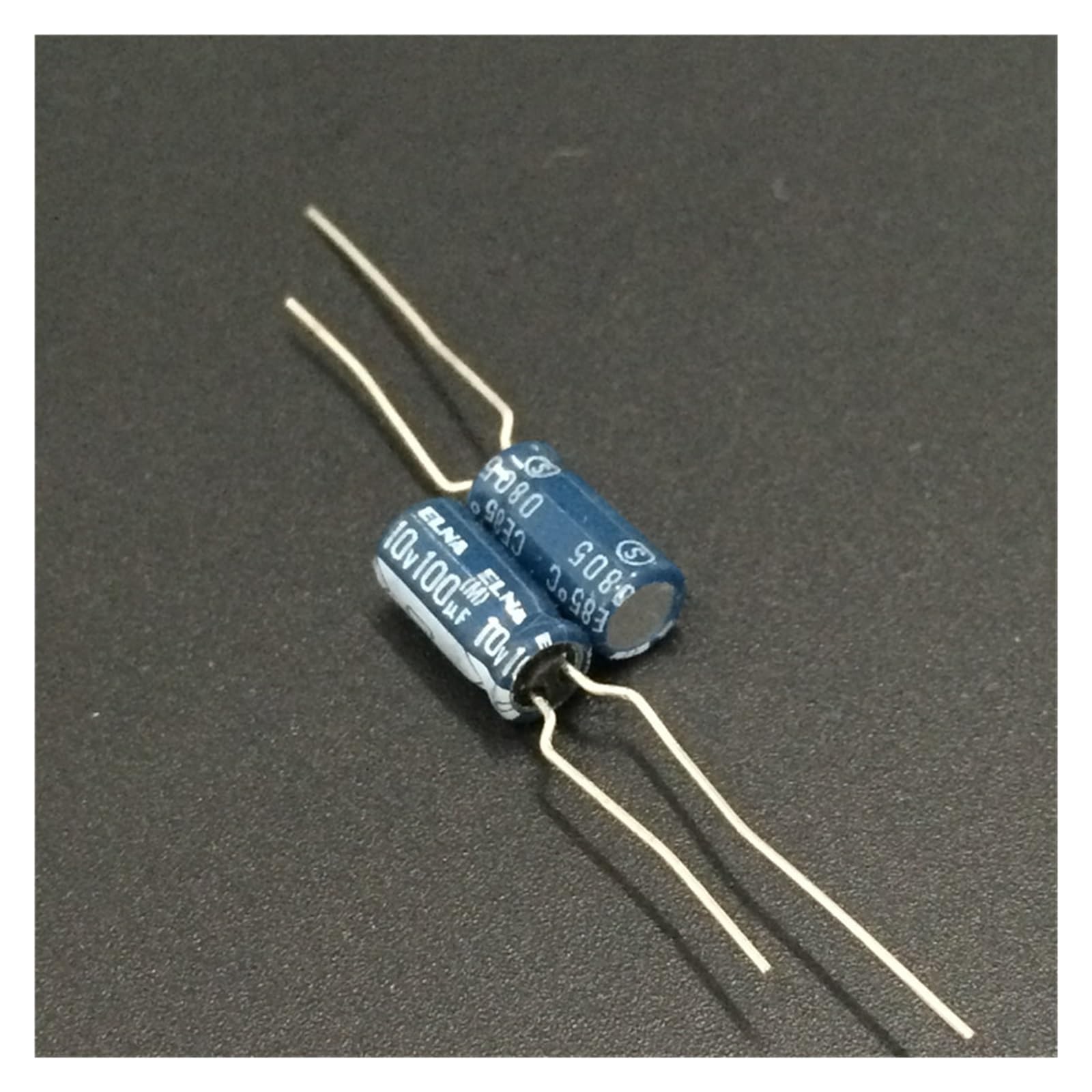 Condensateur 100uF 10V RE2 condensateur audio 5x11mm électrolytique pour carte électronique et micro