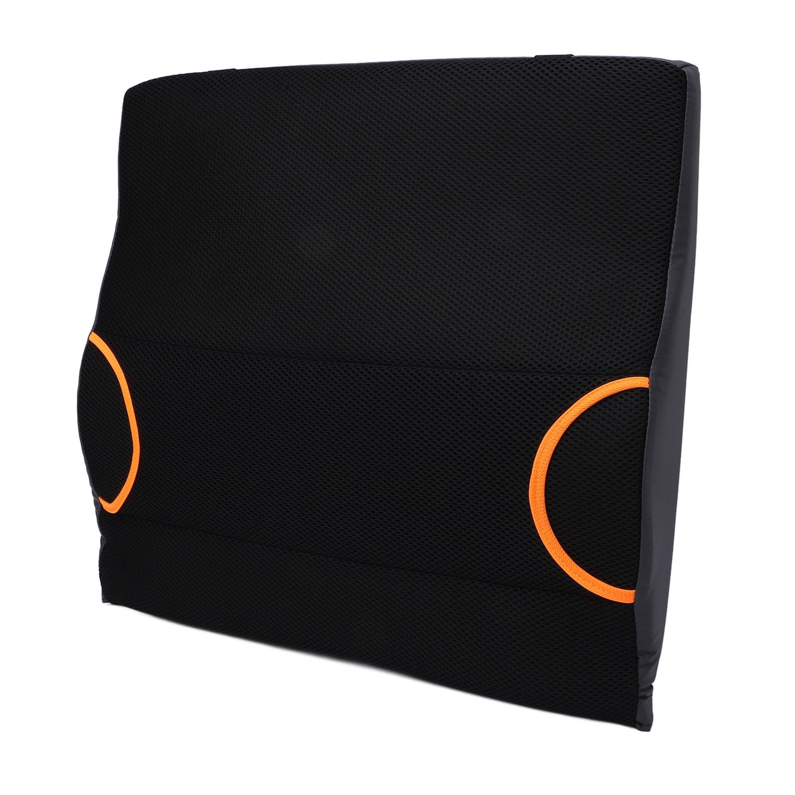 Cuscino di supporto lombare traspirante in rete memory foam cuscino posteriore con cuscinetto in gel per auto sedia ufficio