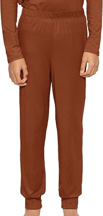 STRETCH IS COMFORT Youth Boys Cuffed Lounge Pants | Soft Knit Joggers | Pull-On Soft Bottoms | Relaxed Everyday Fit | 416