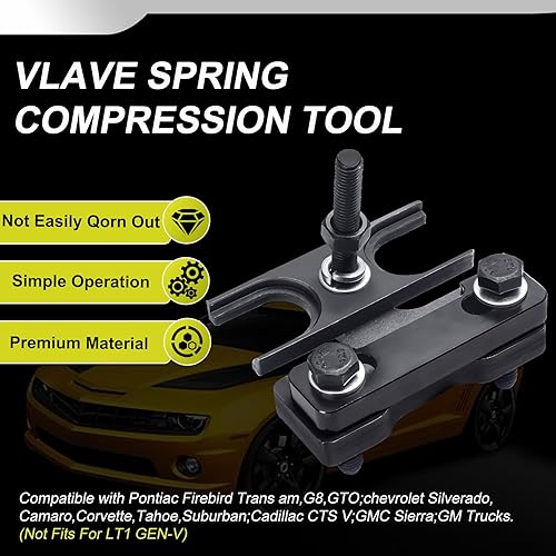 Miniatura 2 de 67605 Herramienta de compresor de resorte de válvula para motor 4.8 5.3 5.7 6.0 6.2 LS1 LS2 LS3 LS6 motor Firebird Trans am,G8,GTO Silverado,