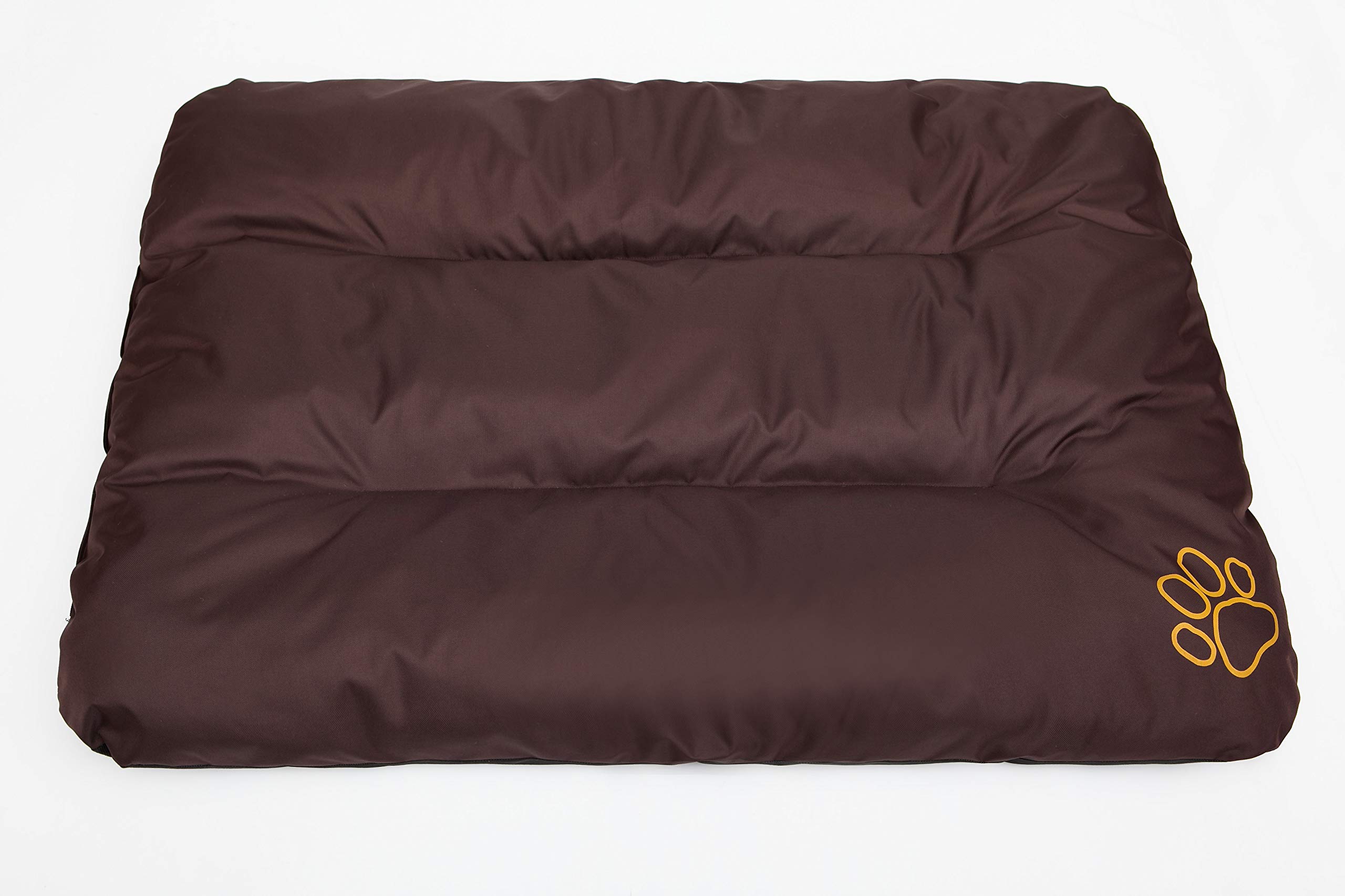 Colchón para perros, cama para gatos, cama para mascotas, cama para perros, cojín para perros, cama, sofá, cama para animales, colchón, marrón, R1: 60 x 90 cm