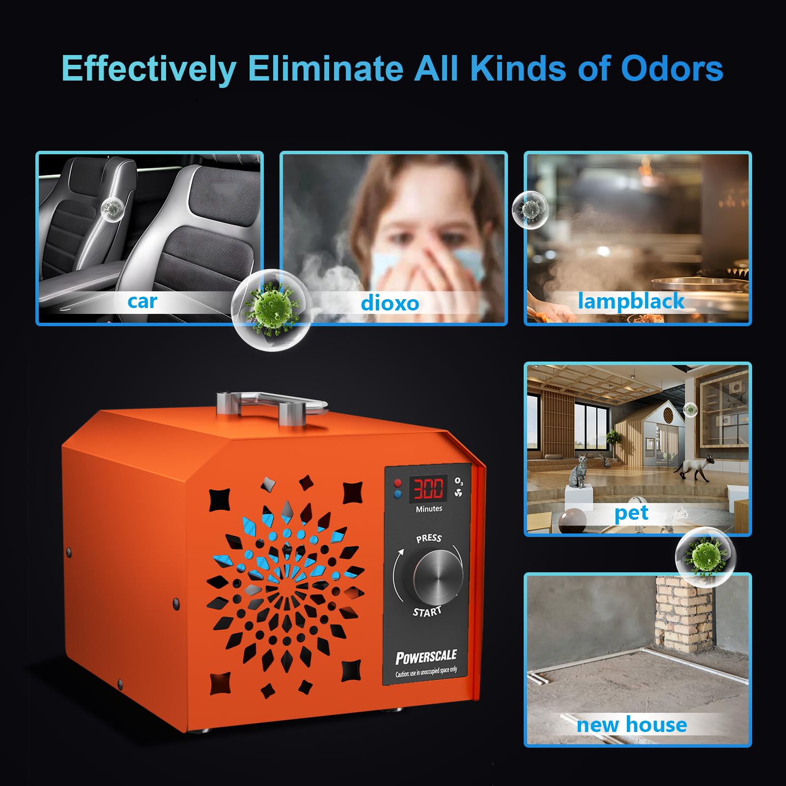 Amazon.com: Powerscale OZB3 Industrial Ozone Generator 250,000mg/h