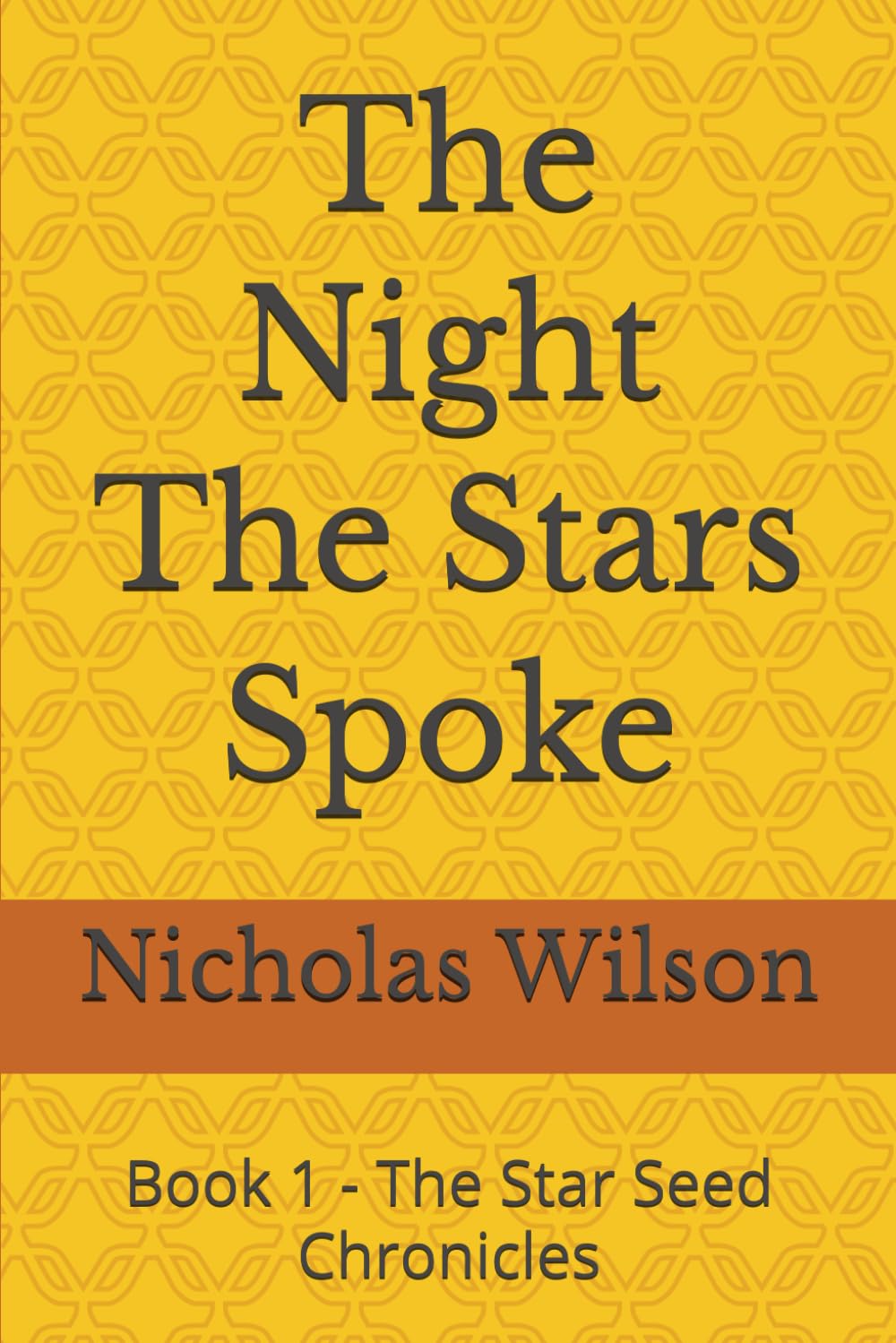 The Night The Stars Spoke: Book 1 - The Star Seed Chronicles
