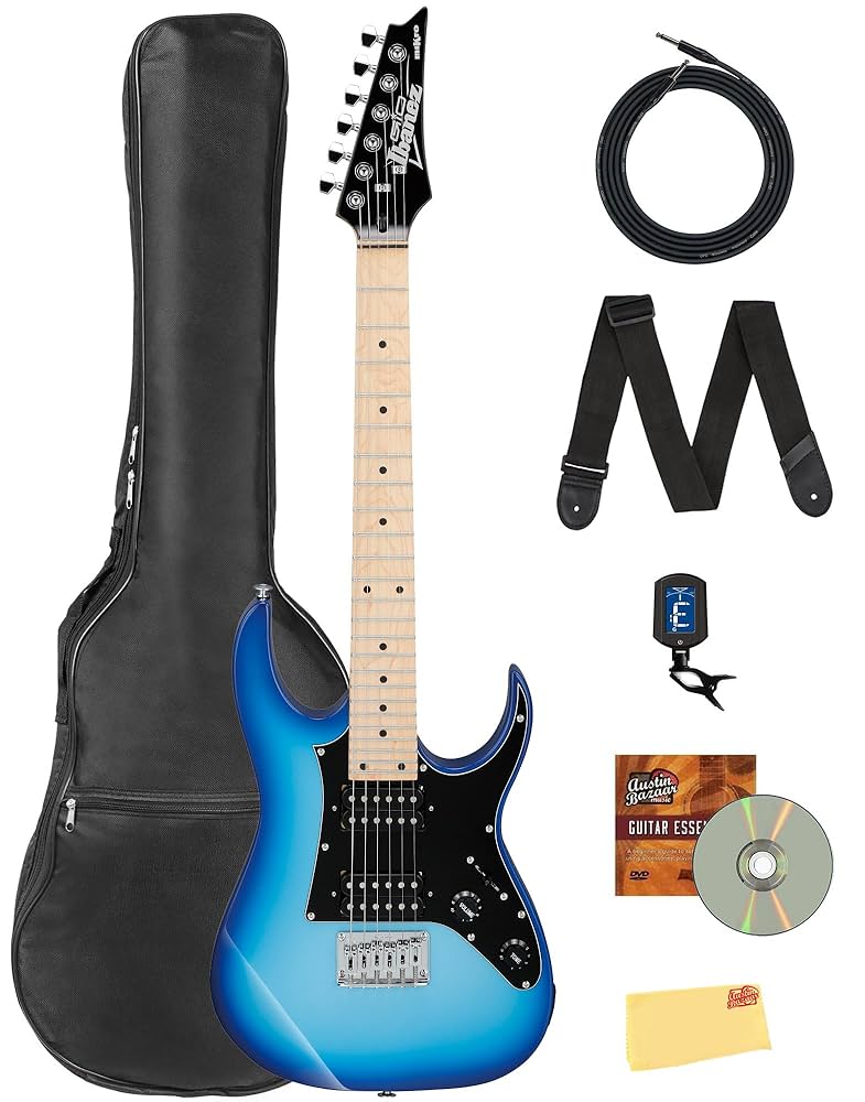 Amazon.com: Ibanez GRGM21M RG GIO miKro Short-Scale Electric