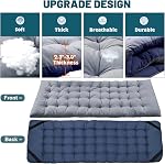 NAIZEA Folding Camping Cots for Adults Heavy Duty Cot, Portable Sleeping Cots Folding Outdoor Bed with Carry Bag, Folding Camping Bed Guest Bed Military Cot Tent Cots for Indoor & Outdoor