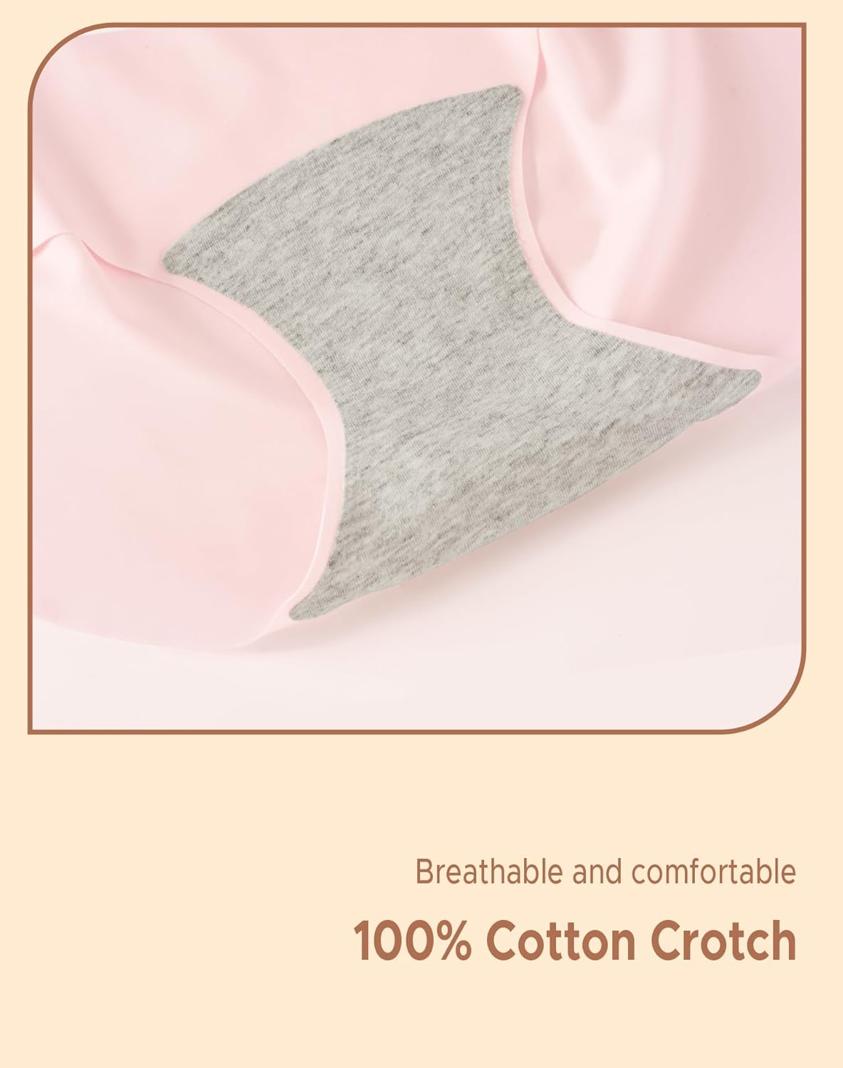 INNERSY Women's Seamless Hipster Underwear Soft No Show Invisible Stretch Panties 4-Pack - Image 5