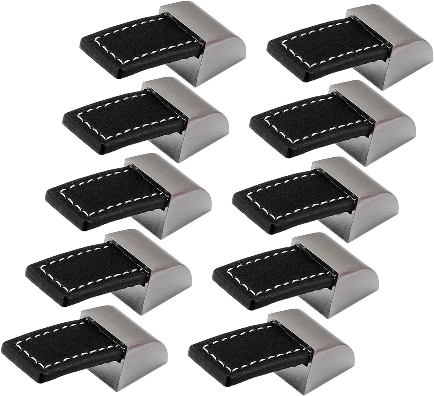 Kuayeocf 10Pcs Cabinet Drawer Pulls Knob With Screws For Cabinet Cupboard Drawer(,Single Hole)