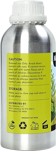 Miniatura 9 de 16 fl oz Aceite esencial de árbol de té (100% puro y natural) botella de aluminio grande para aromaterapia, difusor, vela y fabricación de jabón