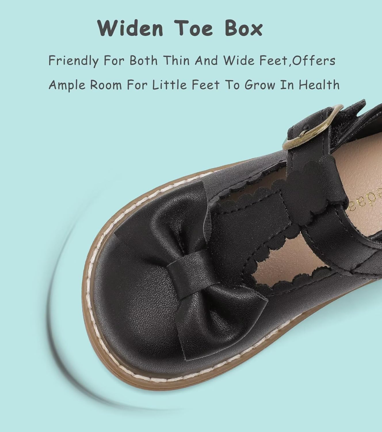 Toddler Girl Mary Jane Dress Shoes-Little Girls School Uniform Shoes - Image 2