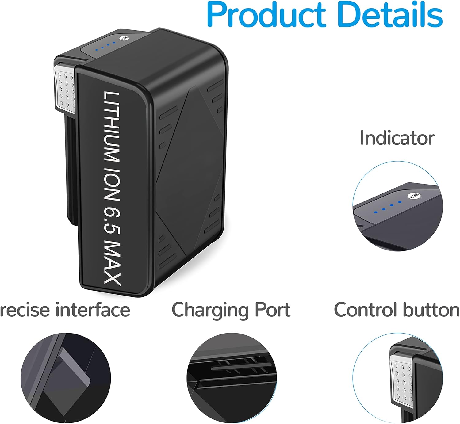 130Wh 6.5Ah BH53420V Battery BH25040 BH29040V for Hoover Onepwr/One Power Emerge All Cordless Vacuum Cleaner