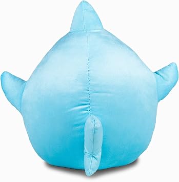 LankyBox Official Merch - Thicc Shark Plushie 12 Large Version - Stuffed Thicc Shark Lanky Box Plushie - Official Store