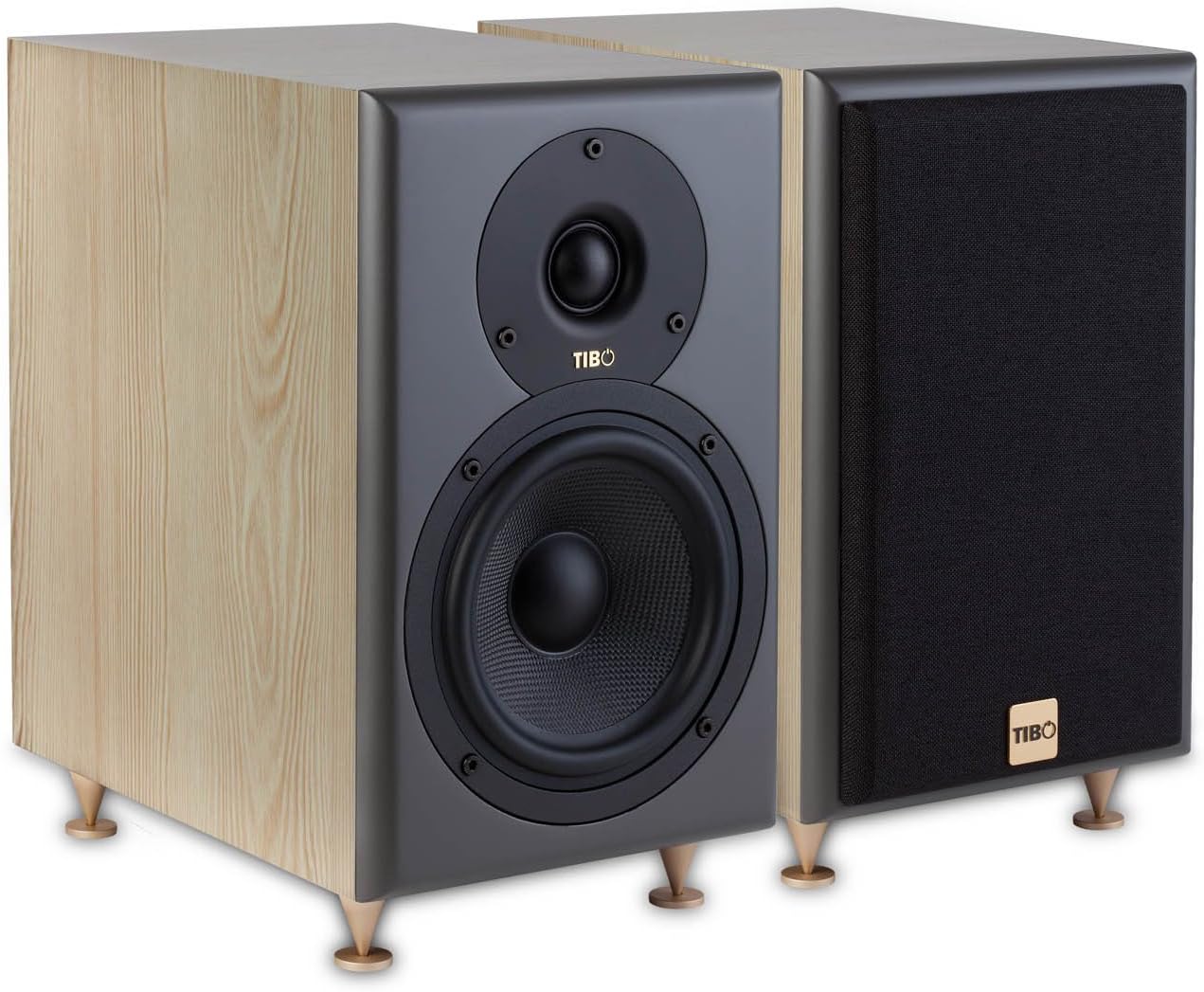 Tibo Legacy 3+ | Passive Hi-Fi Bookshelf Speakers | 150W | Light Oak, 23018
