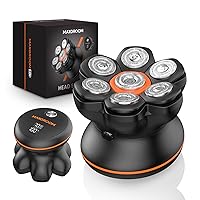 MAXGROOM 7D Rasoio Testa Calva, 2025 Rasoio Testa Calva Zero Assoluto