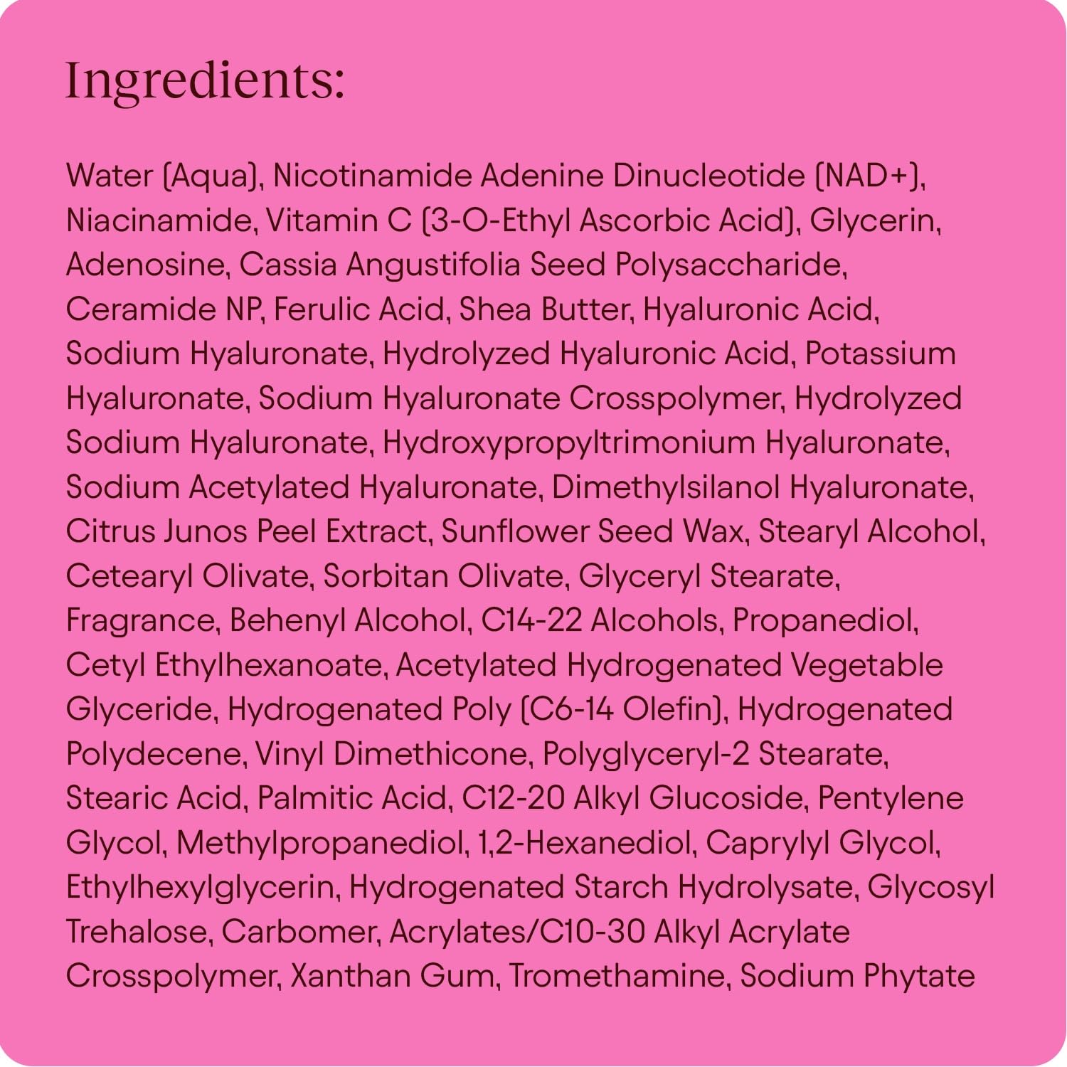 Jiyu Anti-Aging Moisturizing Cream, creme hydratante visage jiyu nad+ korean skin care creme coréenne 50ml
