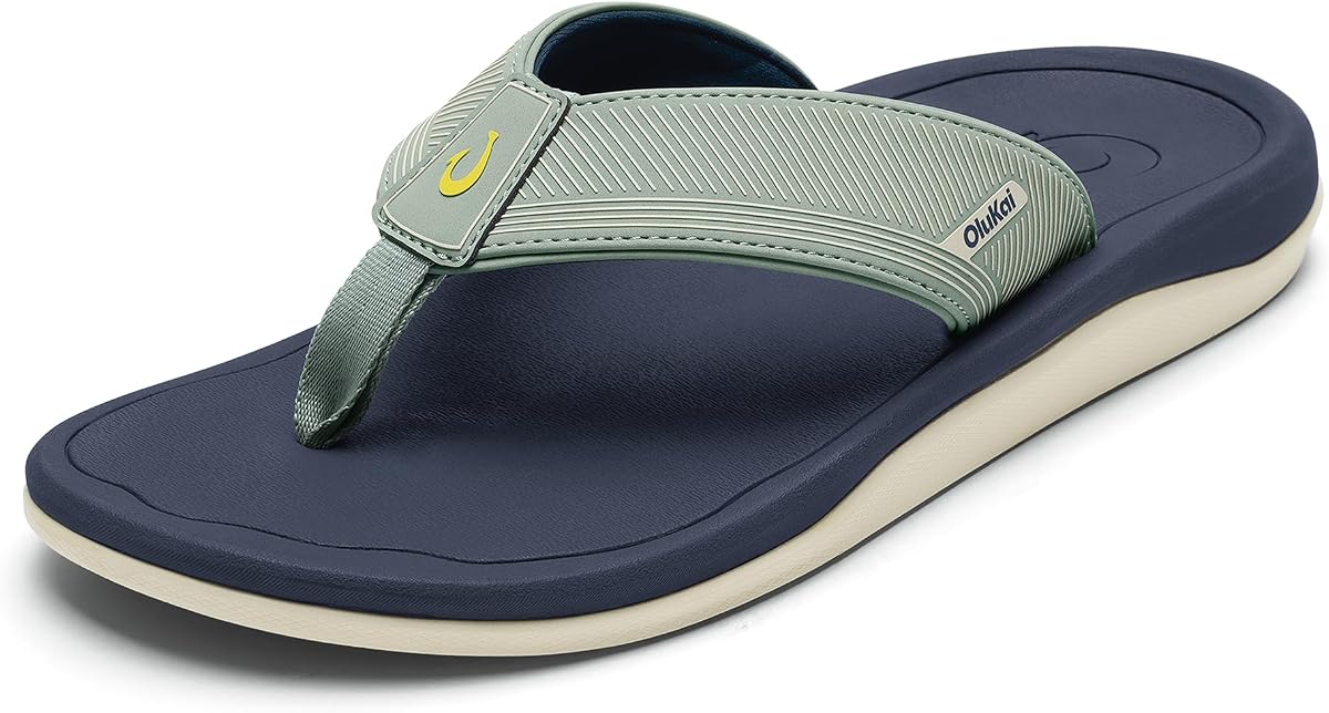 Ahi Kai Men's Water-Friendly Flip-Flop Sandals, Beach & Boat