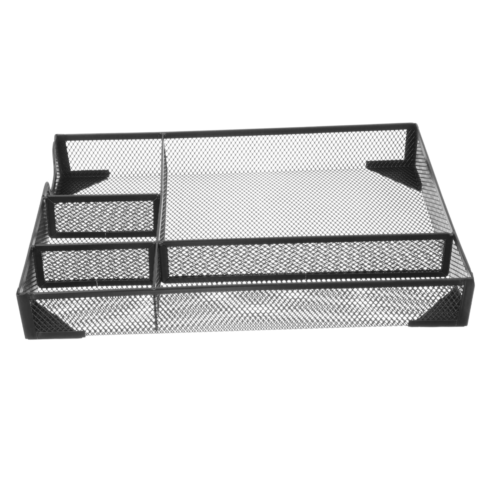 OSALADI Multi Function File Organizer Desk Storage for Documents Magazines Files Stylish Desktop Holder for Home Office Use Wear Resistant Design