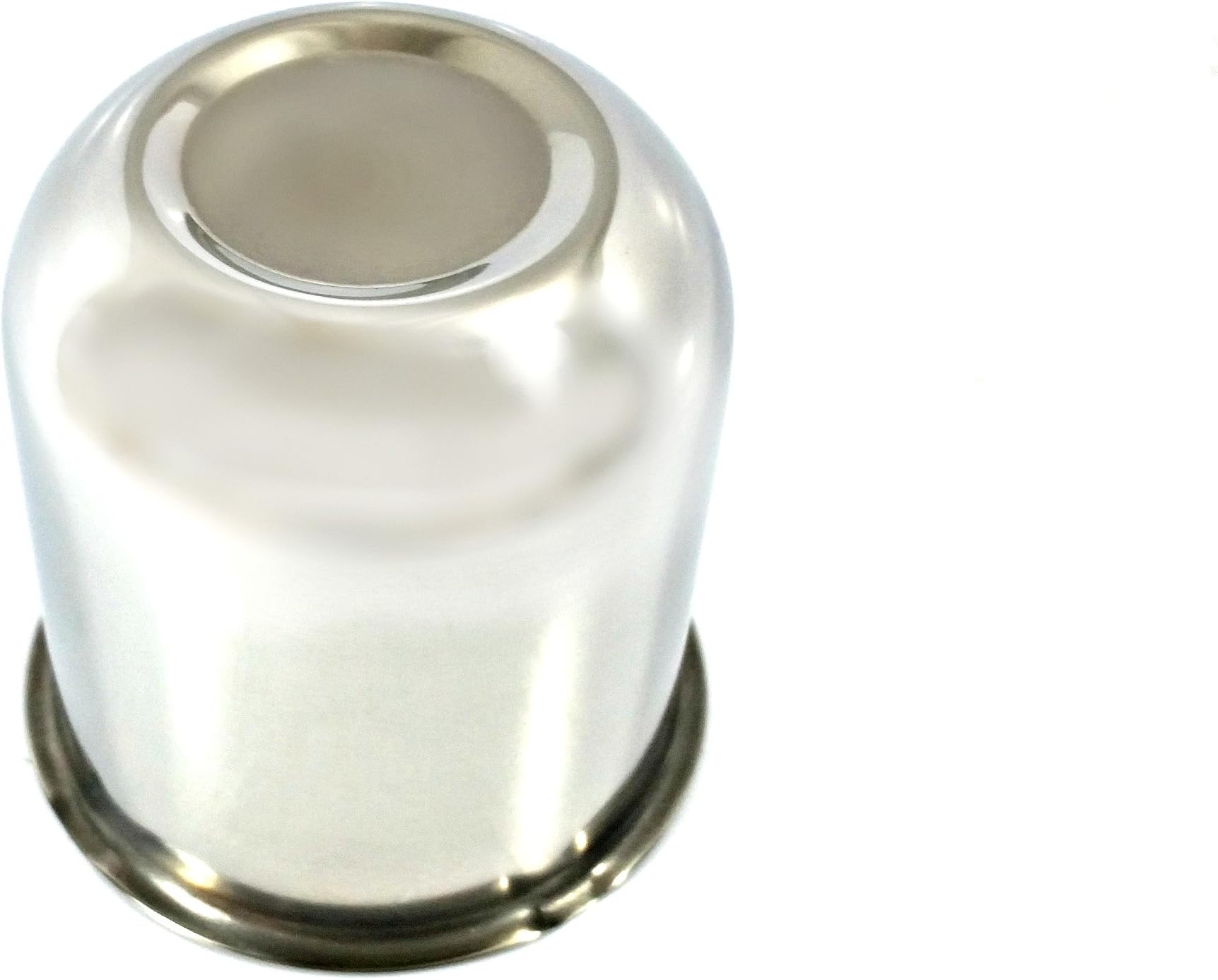 Kaper II A-K-319-CNA Axle Cover (Push-Through, Center, 3.19" Dia, Stainless Steel), 1 Pack