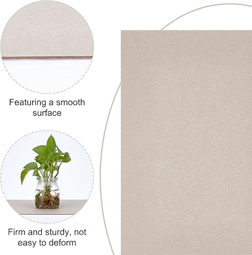 Miniatura 7 de PH PandaHall Tablero de libros de 11.7 x 8.2 pulgadas, 6 carpetas rectangulares 79PT para encuadernación de libros, cubierta de papel kraft marrón