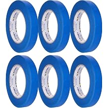 NORTHSKY 6 Rolls Painters Tape, 3/4" x 60 yds, Blue, Masking Tape, Paint Tape for Multi-Purpose, Painting, Labeling, DIY Crafts Arts, Decoration 360 Total Yards