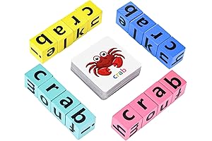 Joyful Lift Toys: Wooden Alphabet Puzzle Blocks