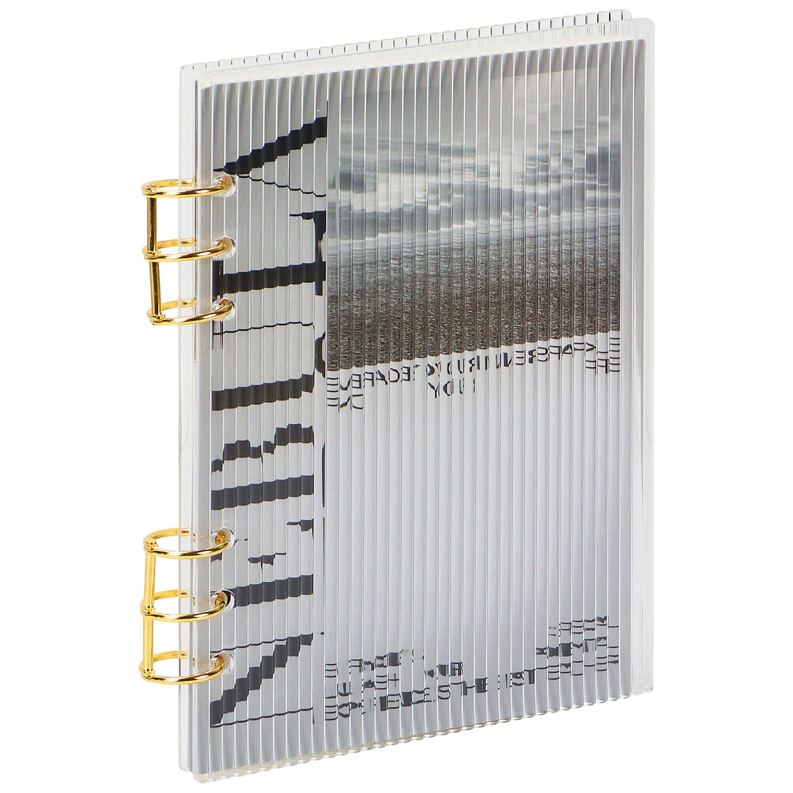 Classeur budgétaire A5 en acrylique transparent pour organiser vos économies à la maison