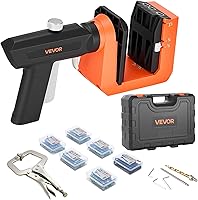 Vista 9 de VEVOR Kit de plantilla para agujeros de bolsillo, 1/2", 3/4", 1-1/2" ajustable, mango giratorio de 360°, sistema de agujeros de bolsillo