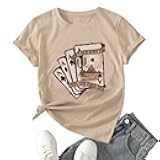 Be Still and Know Shirts for Women Casual Short Sleeve Christian Tee Tops