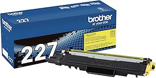 Brother Genuine TN227Y, High Yield Toner Cartridge, Replacement Yellow Toner, Page Yield Up to 2,300 Pages, TN227, Amazon Dash Replenishment Cartridge, 15.3 x 4.1 x 6.1 inches