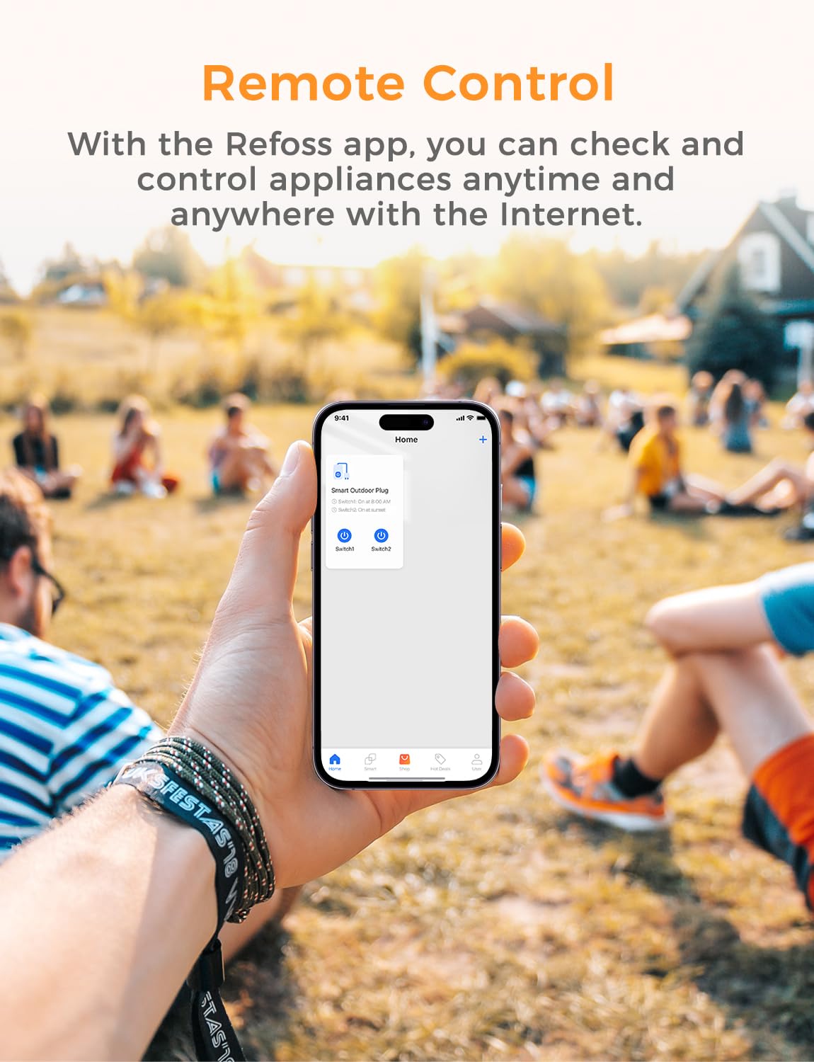 Remote Control via Refoss App
