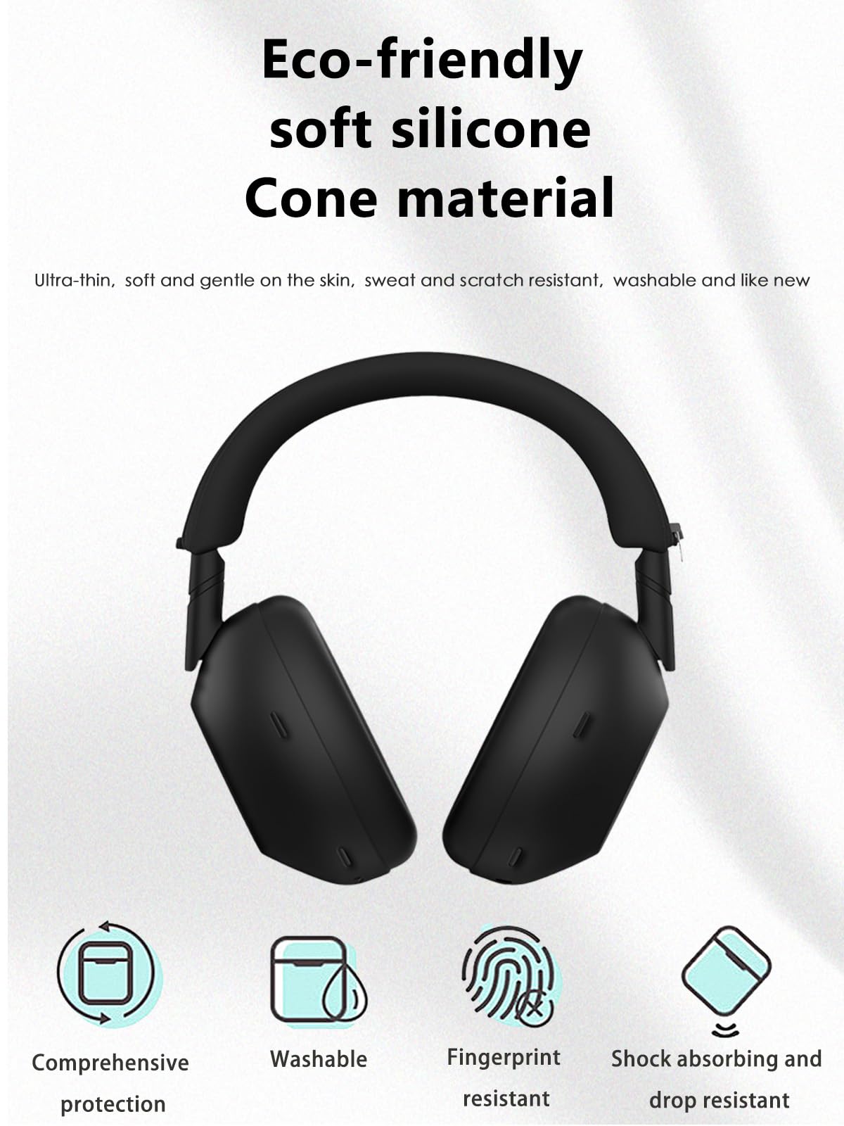 Amazon.co.jp: Sony WH-1000XM6用ケースカバー 3セット 洗えるイヤー